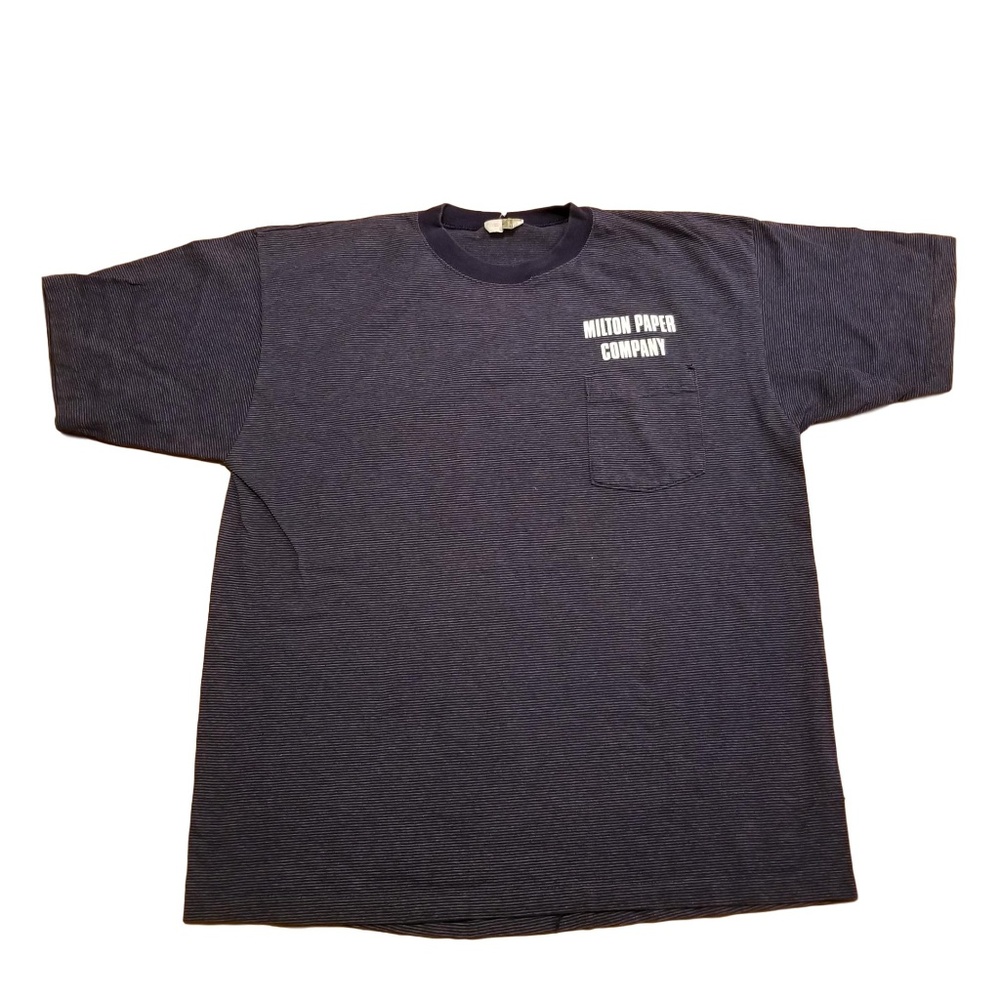Vintage 90s Milton Paper Company T-Shirt Sz XL